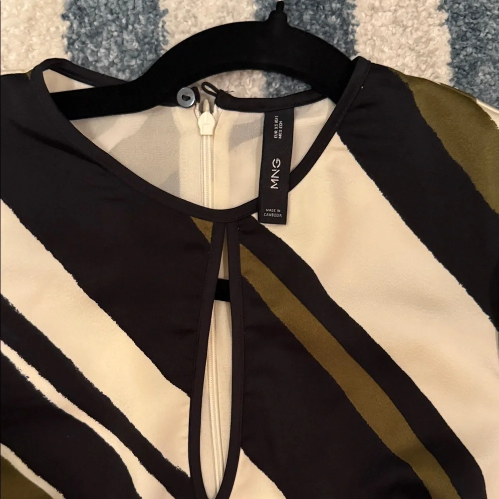 Striped Mini Dress - Picture 2 of 4
